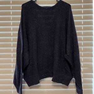 Vintage Blue/Purple Cross Back Sweater